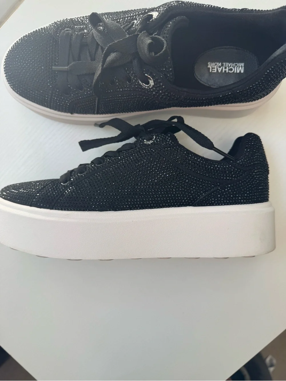 Romey Embellished Platform Sneaker 8.5